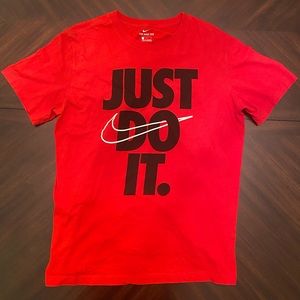 Nike Mens Graphic Just Do It Print T-Shirt